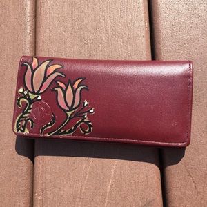 IMZA Hand Painted Leather Wallet